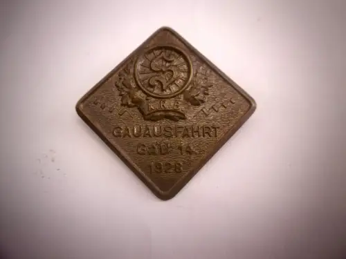 Abzeichen Gauausfahrt Gau 14 von 1928