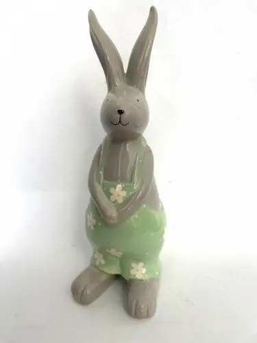 Niedlicher großer Osterhase aus Porzellan, 32 cm