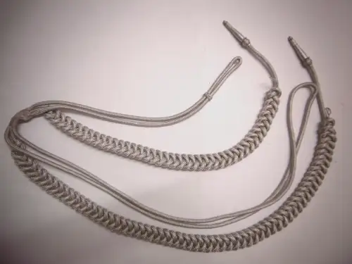 Originale Fangschnur Adjudantenschnur Wehrmacht, Top Zustand!