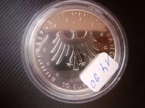 10 Euro Münze aus 2012 "200 Jahre Grimms Märchen" (in Plastekapsel)