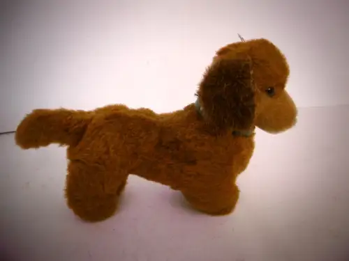 Niedliches Vintage Plüschtier von STEIFF: "Kleiner Dackel"