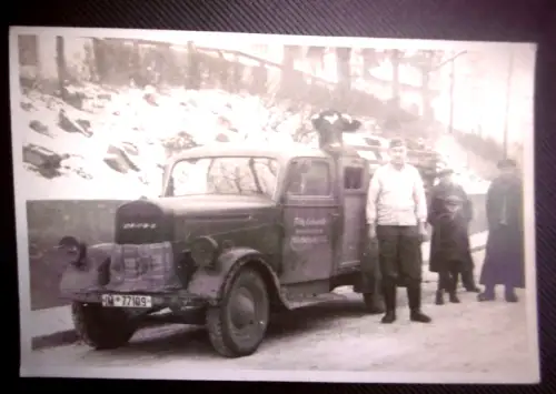 Alte Echt-Fotopostkarte Mücheln (Geiseltal)