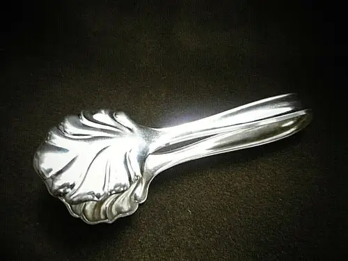 Wunderschöne, antike Gebäckzange, versilbert