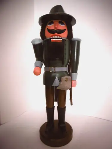 Beeindruckender Nussknacker XL "Wilddieb", Vintage!