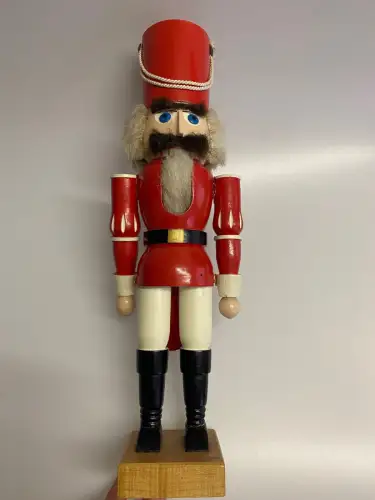 Vintage Nussknacker "Hauptmann", 39 cm