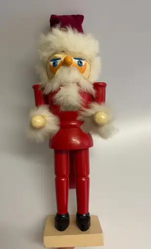 Vintage Nussknacker "Weihnachtsmann", Höhe ca. 31 cm