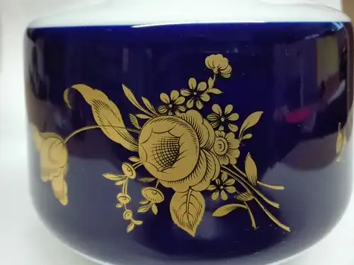 Heinrich - echt Kobalt- Vase
