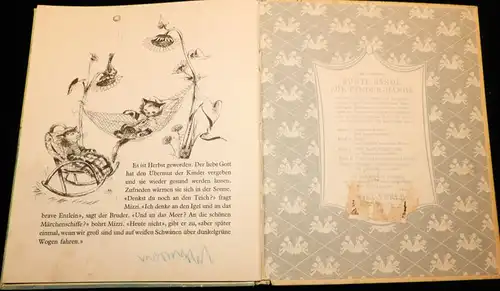 Kinderbuch 1949 / Mizzi und Strizzi / aus der Bilderbuchserie \\\\\\\"Bunte Bände für Kinderhände\\\\\\\"