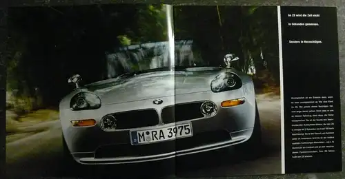BMW Z8 Roadster E52/007 James Bond-The World is not Enough Prospekt/brochure/opuscolo/prospectus 99