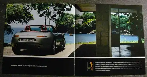 BMW Z8 Roadster E52/007 James Bond-The World is not Enough Prospekt/brochure/opuscolo/prospectus 99