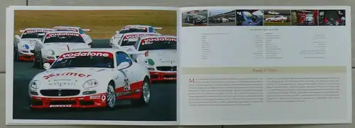 MASERATI Quattroporte/Spyder/Coupé GT/Cambiocorsa/Vintage/Trofeo/Officine Alfieri Prospekt/brochure/opuscolo/prospectus
