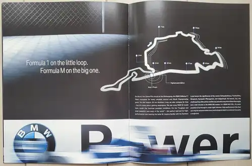 BMW M3 CSL E46 (english) Prospekt/brochure/folleto/folheto/opuscolo/broschyr/panfuretto/broszura/brozura/sochaegja 2003