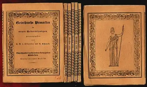 Werke. Sieben Bände (komplett). Übersetzt von Heinrich Paret. Flavius Josephus