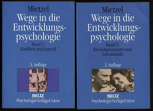 Mietzel, Gerd: Wege in die Entwicklungspsychologie. 2 Bände. 