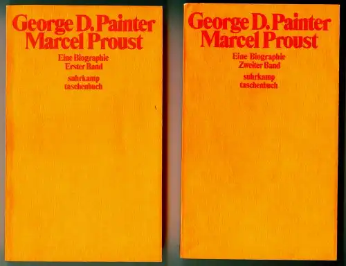 Marcel Proust : Eine Biographie. 2 Bände. Painter, George D