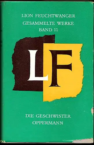 Die Geschwister Oppermann. Feuchtwanger, Lion