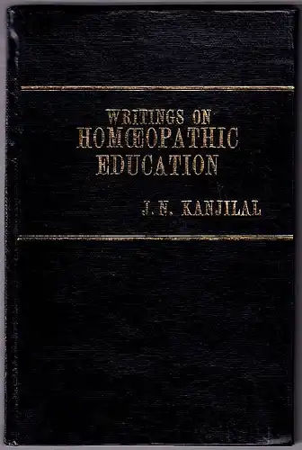 Kanjilal, J. N: Homoeopathic Education. 