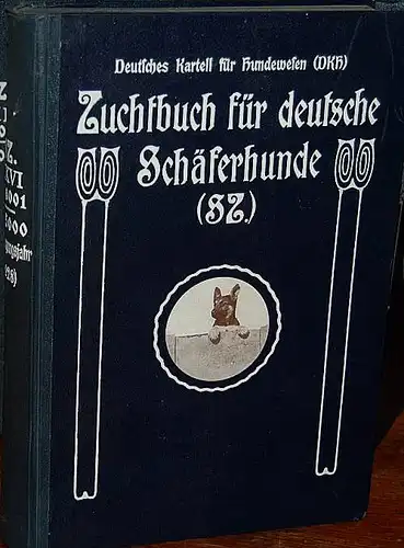 Deutsches Kartell für Hundewesen (DKH): Zuchtbuch für Deutsche Schäferhunde (SZ). Band XXVI (370001 - 385000). (Eintragungsjahr 1928). Geführt und im Selbstverlag herausgegeben vom  Verein...