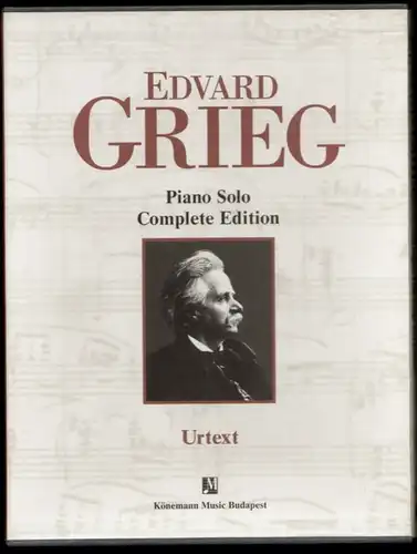 Aßmus, Thomas (Hrsg): Edvard Grieg. Complete Piano Works. Sämtliche Klavierwerke. Oevres Completes pour Piano. Urtext. Drei Bände. 