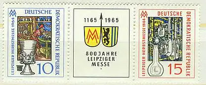 DDR Mi 1052 - 1053 postfr. (gefaltet gewesen) K1-2523
