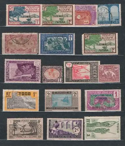 MH* old French Colonies collection 03