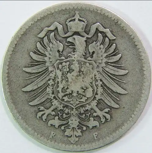 1 mark 1874 F Deutsches Reich