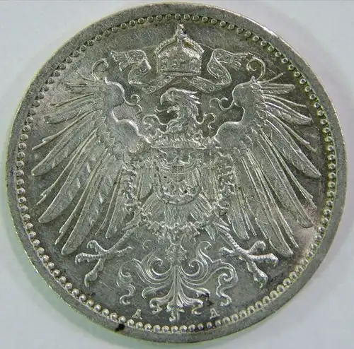 1 mark 1914 A Deutsches Reich good condition