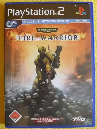 Warhammer 40000: Fire Warrior // PS2 // Perfekter Zustand