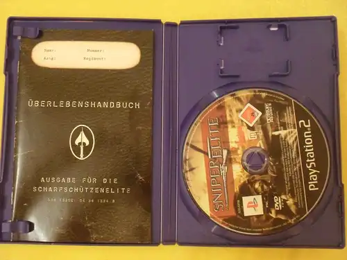 Sniper Elite // PS2 // Perfekter Zustand