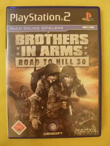 Brothers in Arms Road to Hill // PS2 // Perfekter Zustand