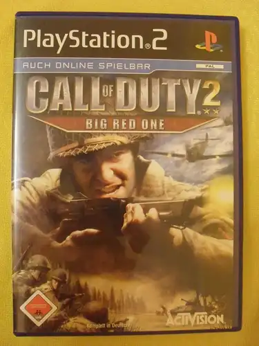 Call of Duty 2 : Big Red One // PS2 // Sehr guter Zustand