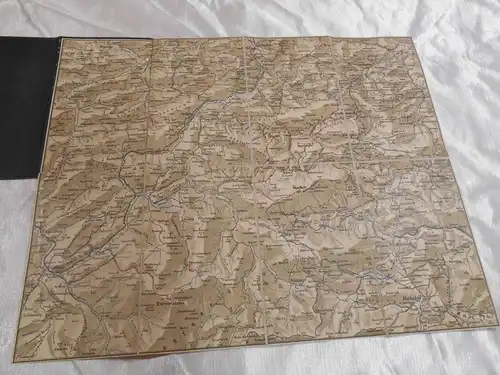Karte - Blatt XII Otscher – und Dürrensteingebiet nehst Mariazell