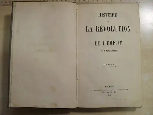 Histoire de La Revolution et De L`Empire Tome 2 // 1846