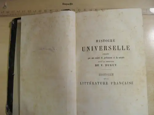 De. V. Duruy, J. Demogeot - Histoire Universelle // 1871