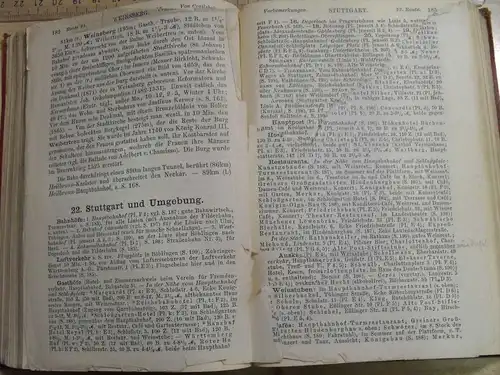 Baedekers Süddeutschland jahr 1929