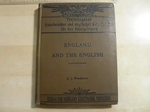 F. J. Wershoven - England and the English / 1907