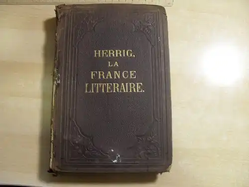 Herrig Morceaux Choisis de Litterature Francaise 1875