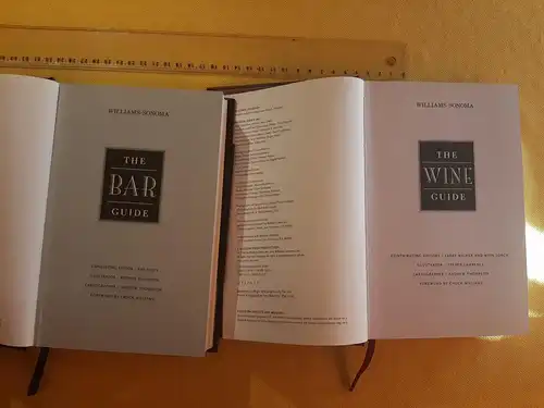 Williams-Sonoma - The Bar Guide / The Wine Guide