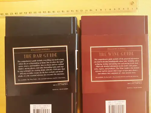 Williams-Sonoma - The Bar Guide / The Wine Guide