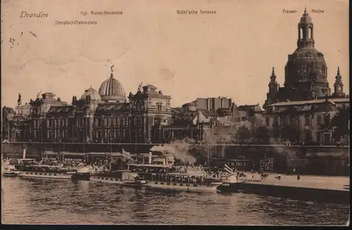 Dresden Dampfschifflandeplatz - 1921