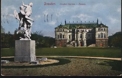Dresden. Großer Garten-Palais. - jahr 1932