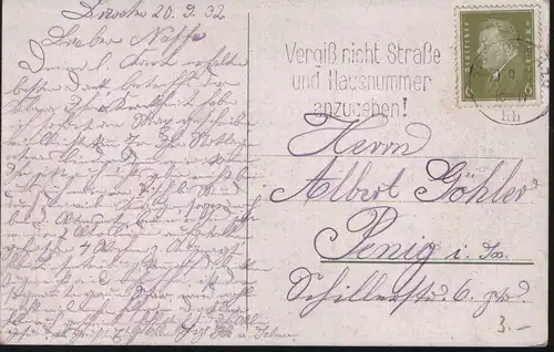 Dresden. Großer Garten-Palais. - jahr 1932