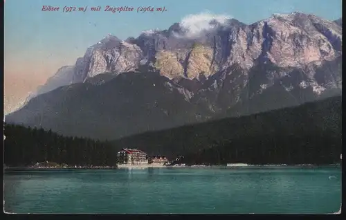 Eibsee mit Zugspitze