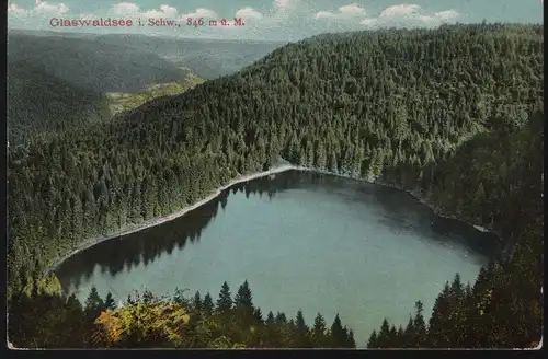 Glaswaldsee i. Schw., 846 m u M