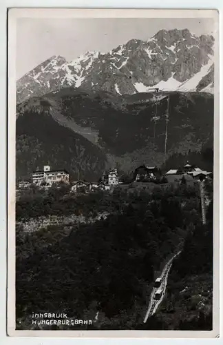 Innsbruck Hungerburg, Hungerburgbahn - 1933
