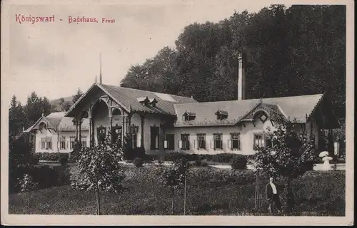 Königswart - Badehaus, Front