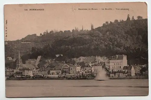 La Normandie - Environs de Rouen - La Bouille - Vue generale
