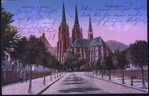 Marburg a. Lahn Elisabethkirche, 1925