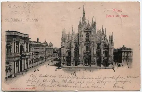 Milano Piazza del Duomo