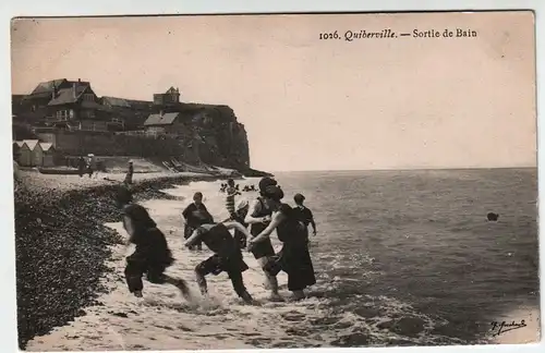 Quiberville - Sortie de Bain